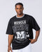 Muscle Nation T-Shirts Sporting Club Oversized Tee - Black