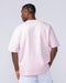 Muscle Nation T-Shirts Sporting Club Oversized Tee - Soft Pink