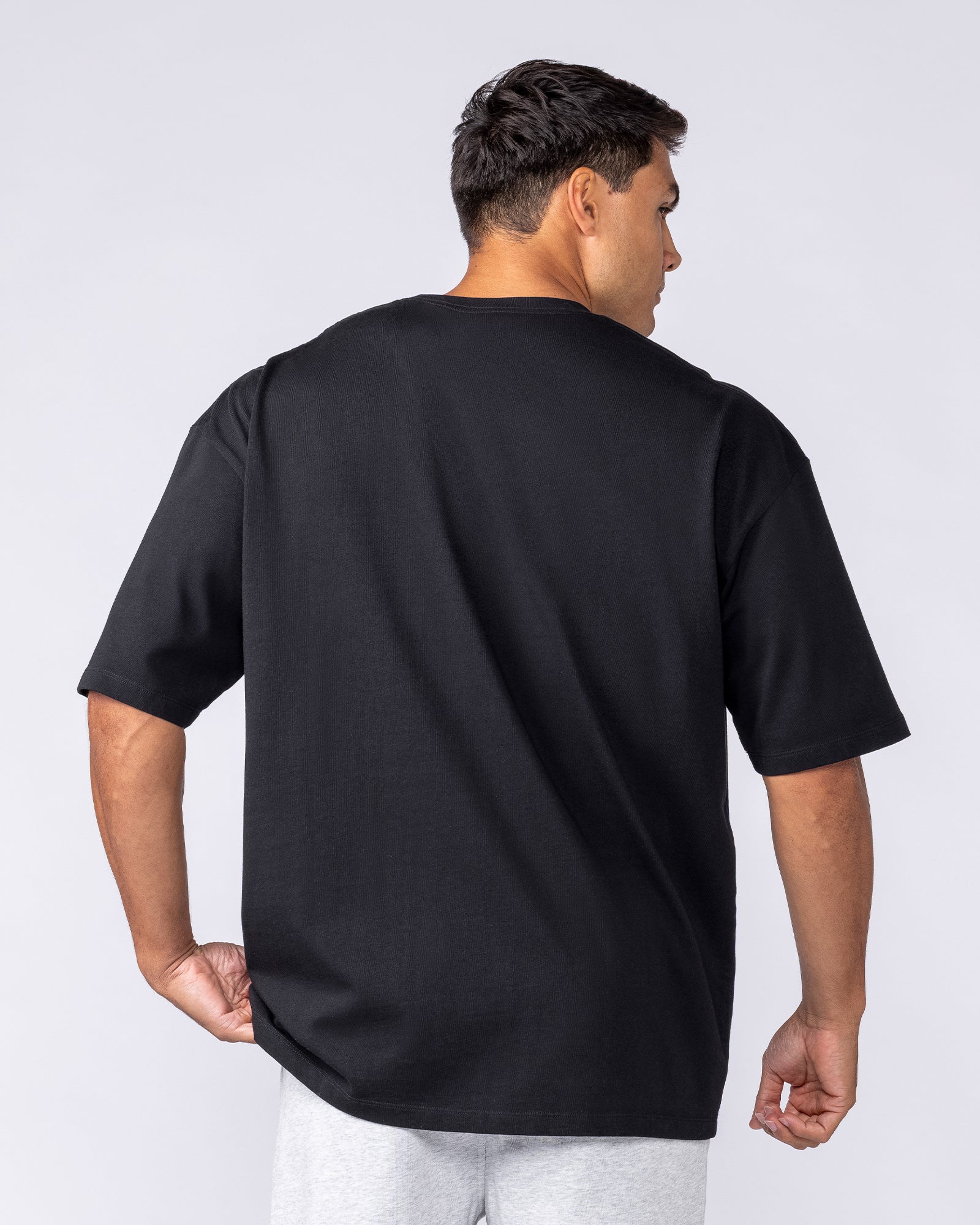 Muscle Nation T-Shirts Unchained Oversized Tee - Black