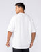 Muscle Nation T-Shirts Unchained Oversized Tee - White
