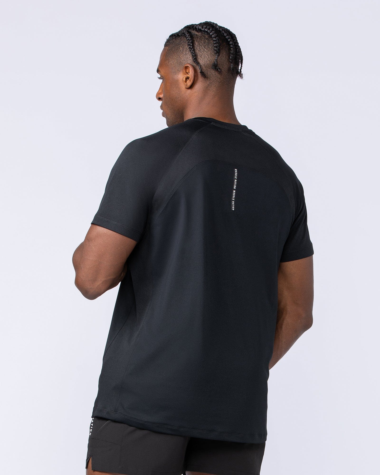 Muscle Nation T-Shirts Ventilation Tee - Black