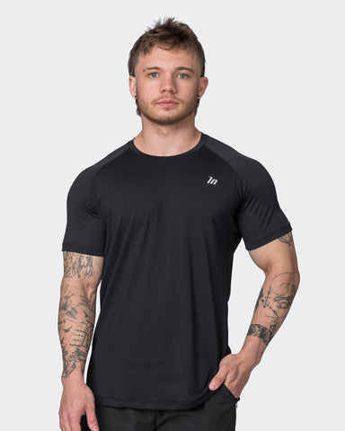 Muscle Nation T-Shirts Ventilation Tee - Black