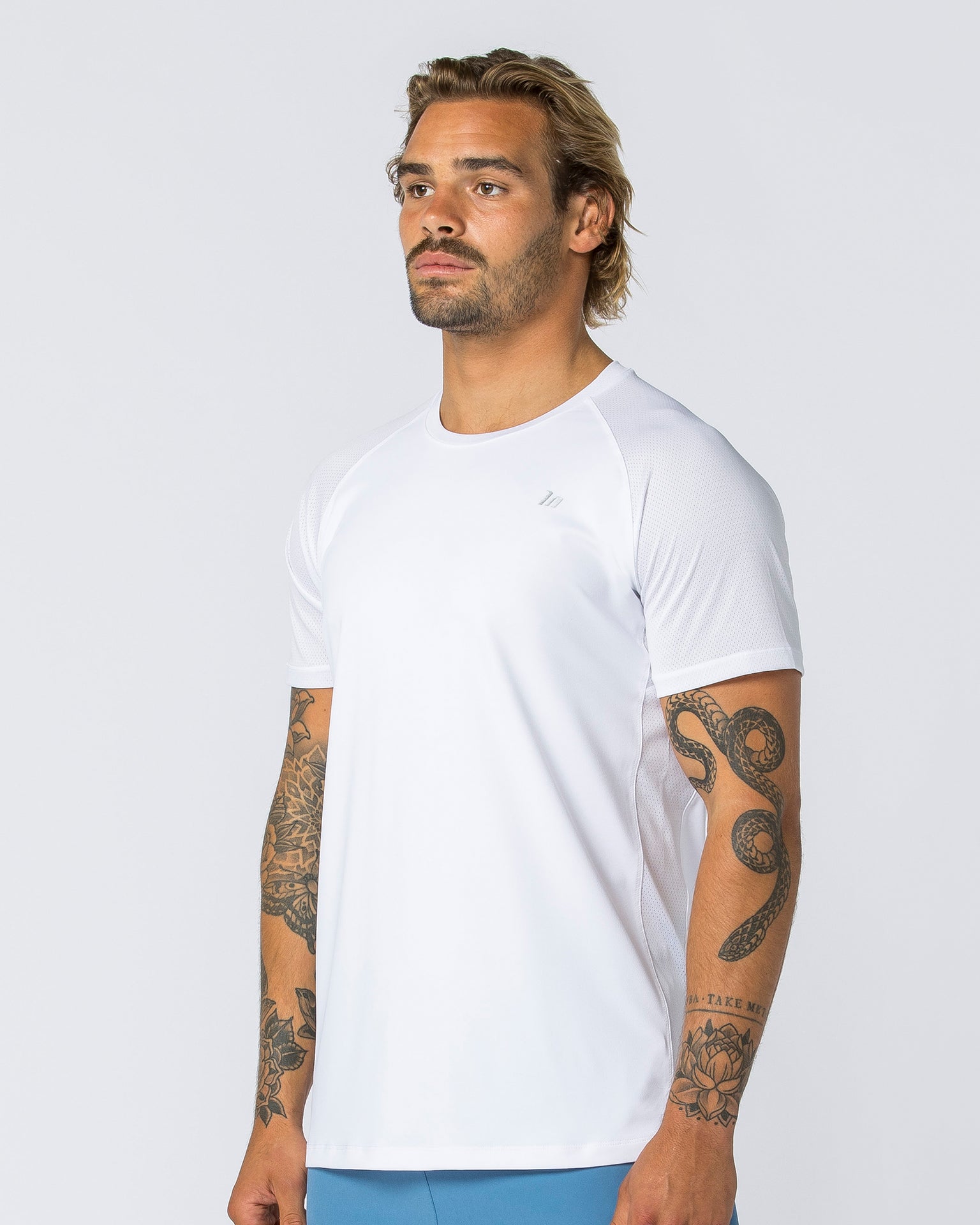 Muscle Nation T-Shirts Ventilation Tee - White