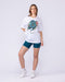 Muscle Nation T-Shirts Viper Oversized Tee - White