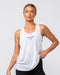 Muscle Nation Tank Classic Training Tank - White