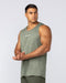 Muscle Nation Tank Tops Aero Active Tank - Dark Khaki