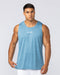 Muscle Nation Tank Tops Aero Active Tank - Pale Thunder