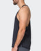Muscle Nation Tank Tops Drop Arm Mesh Training Singlet - Black