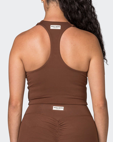 Muscle Nation Tank Tops Dual Tank - Hazel