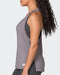 Muscle Nation Tank Tops Faster Gym Tank - Pearl Grey