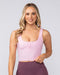 Muscle Nation Tank Tops Flirt Bra Tank - Blossom