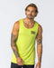Muscle Nation Tank Tops H Back Tank - Washed Cyber Lime