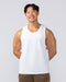 Muscle Nation Tank Tops Lee Lem Loopback Tank - White