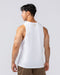 Muscle Nation Tank Tops Lee Lem Loopback Tank - White