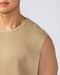 Muscle Nation Tank Tops Lee Lem Short Boxy Waffle Muscle Tank - Butterscotch