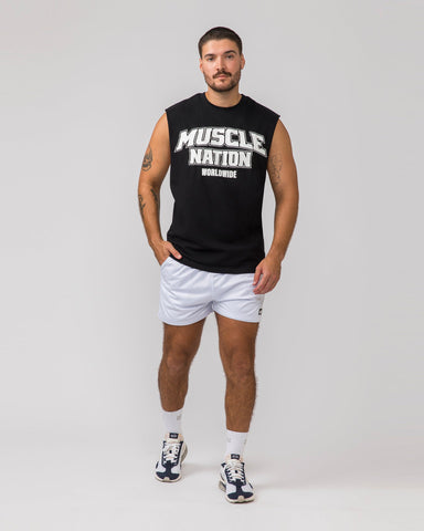 Muscle Nation Tank Tops Lifting Muscle Tank - Black