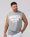 Muscle Nation Tank Tops Lifting Muscle Tank - Jet Grey