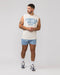 Muscle Nation Tank Tops Lifting Muscle Tank - Travertine