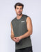 Muscle Nation Tank Tops Relaxed Active Tank - Dark Khaki