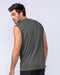 Muscle Nation Tank Tops Relaxed Active Tank - Dark Khaki