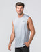 Muscle Nation Tank Tops Relaxed Active Tank - Light Jet Grey