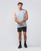 Muscle Nation Tank Tops Relaxed Active Tank - Light Jet Grey