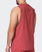 Muscle Nation Tank Tops Replay Laser Cut Tank - Dusty Red