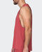 Muscle Nation Tank Tops Replay Laser Cut Tank - Dusty Red
