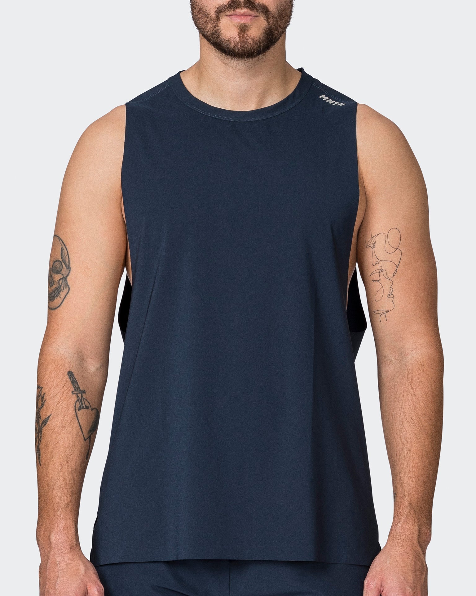 Muscle Nation Tank Tops Replay Laser Cut Tank - Odyssey