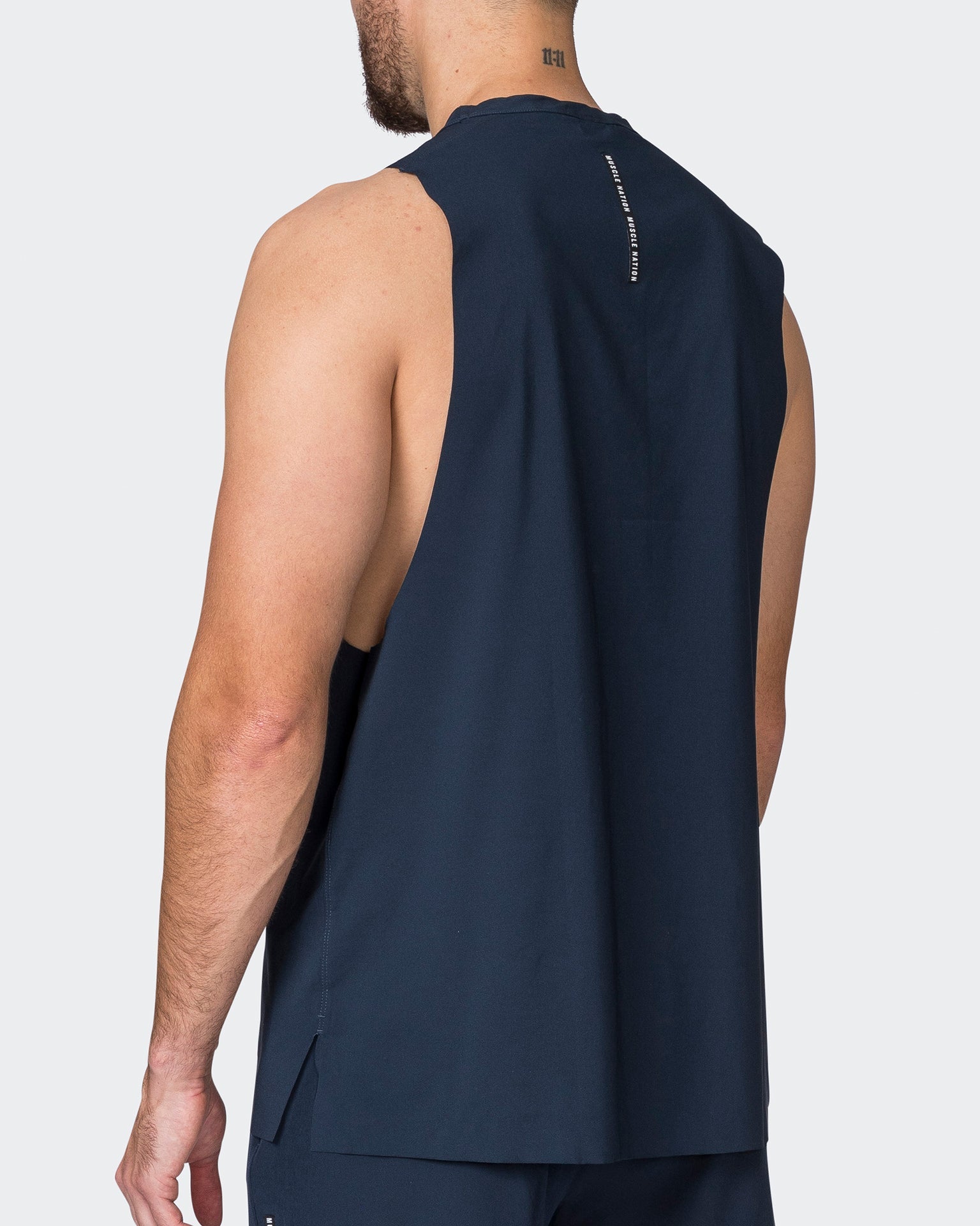 Muscle Nation Tank Tops Replay Laser Cut Tank - Odyssey
