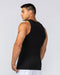 Muscle Nation Tank Tops Rib Fitted Training Tank - Black