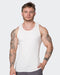 Muscle Nation Tank Tops Rib Fitted Training Tank - Travertine