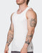 Muscle Nation Tank Tops Rib Fitted Training Tank - Travertine