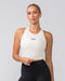 Muscle Nation Tank Tops Staple Cropped Tank - Dew