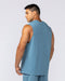 Muscle Nation Tank Tops Throwback Training Tank - Pale Thunder