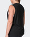 Muscle Nation Tank Tops Worldwide Drop Arm Tank - Black