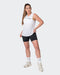 Muscle Nation Tank Tops Worldwide Drop Arm Tank - White