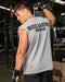 Muscle Nation Tank Tops Worldwide Muscle Tank - Light Grey Marl