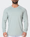 Muscle Nation Tops Reflective Long Sleeve Top - Foam