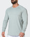 Muscle Nation Tops Reflective Long Sleeve Top - Foam