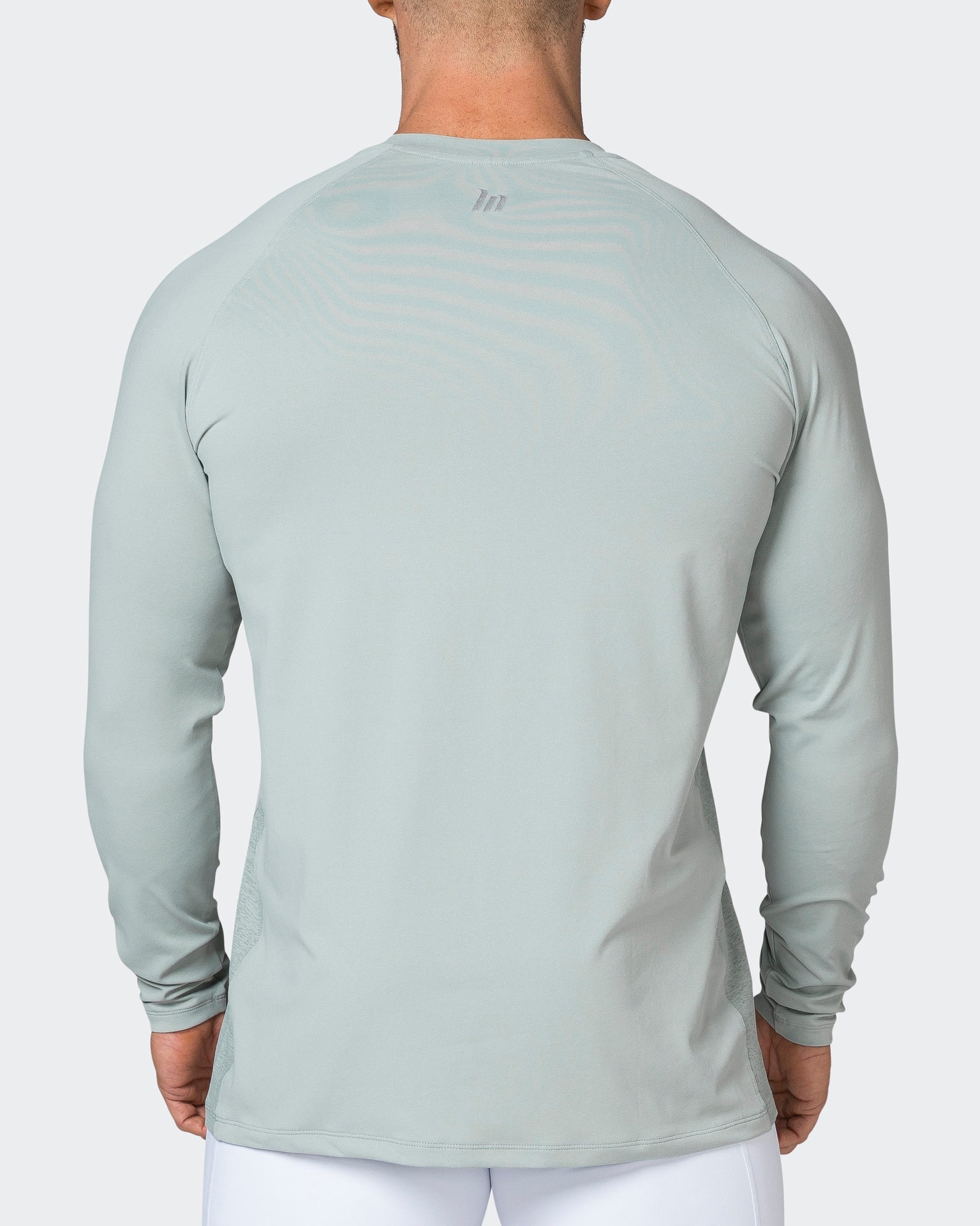 Muscle Nation Tops Reflective Long Sleeve Top - Foam
