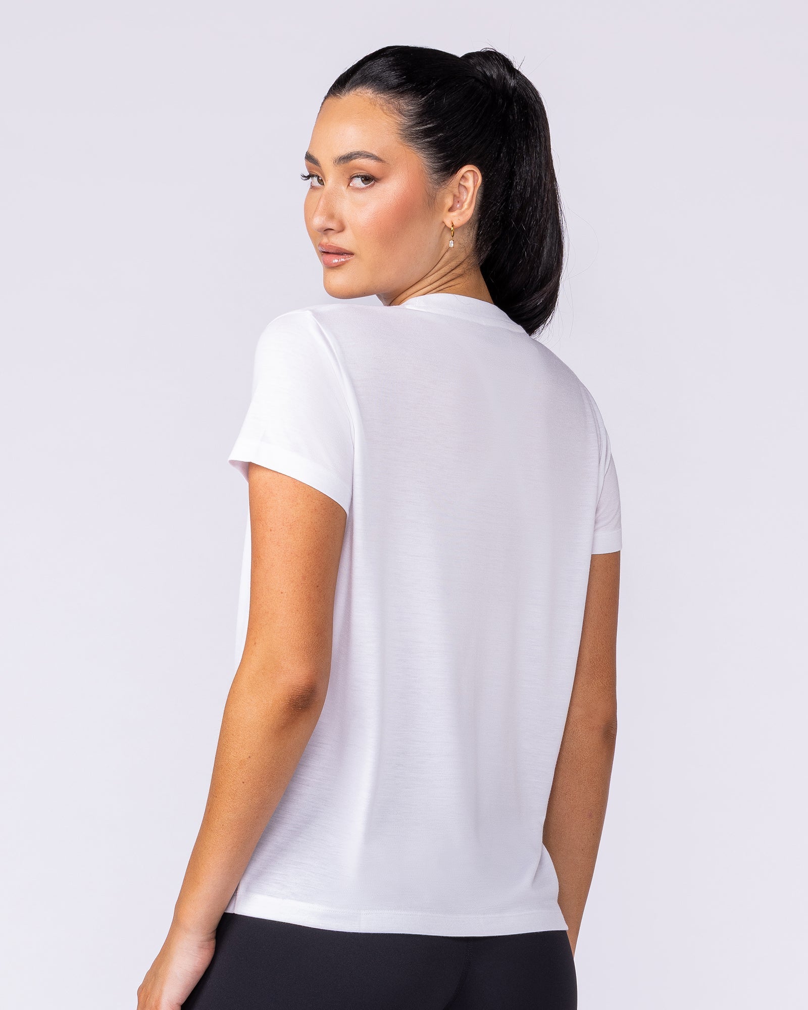 Muscle Nation Tops Results Training Tee - White