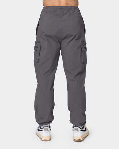 Muscle Nation Track Pants Mens Cargo Pants - Alloy