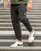 Muscle Nation Track Pants Tapered Cargo Pants - Vintage Black