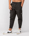 Muscle Nation Track Pants Tapered Cargo Pants - Vintage Black