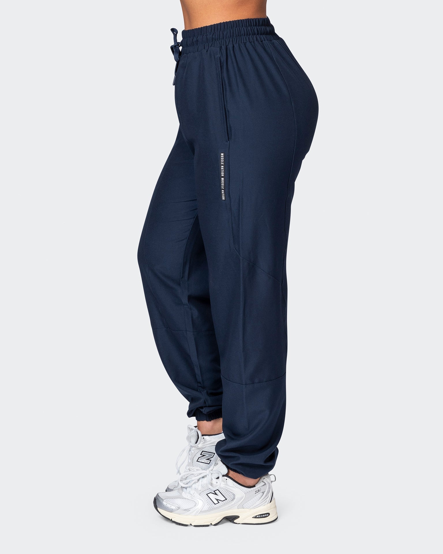 Muscle Nation Track Pants Womens Dynamic Lightweight Joggers - Odyssey