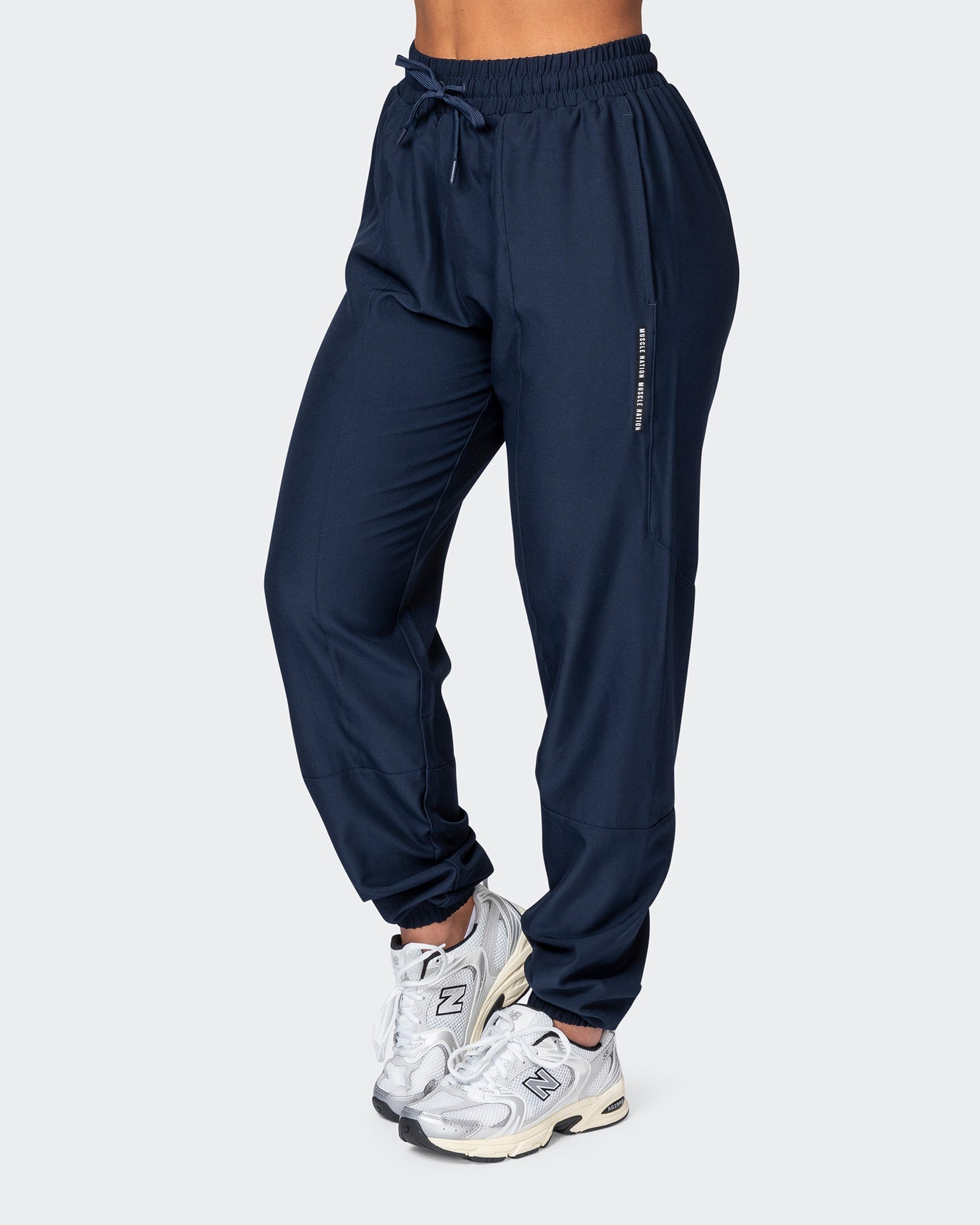 Muscle Nation Track Pants Womens Dynamic Lightweight Joggers - Odyssey