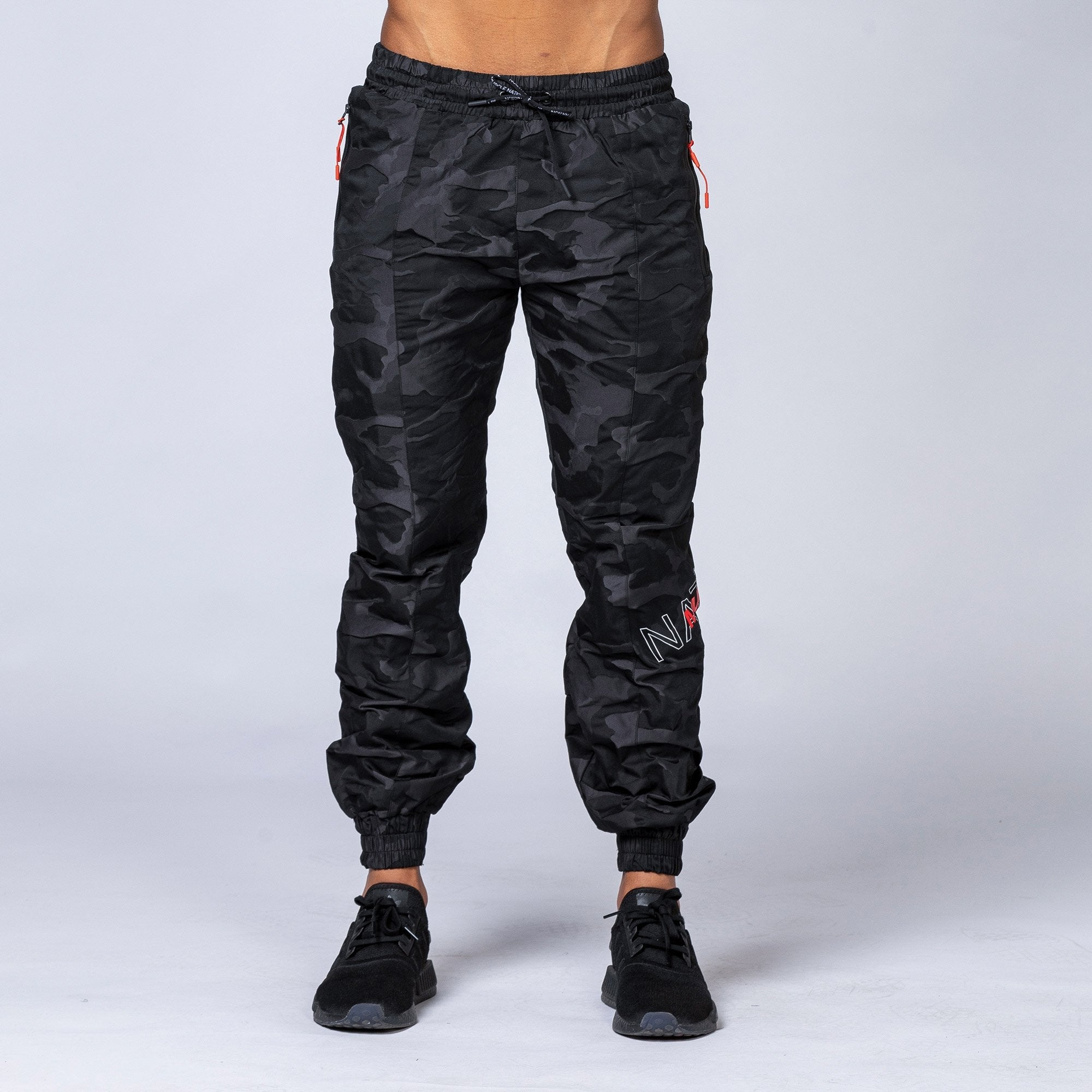 Muscle Nation Tracksuits Unisex Tracksuit Pants - Black Camo