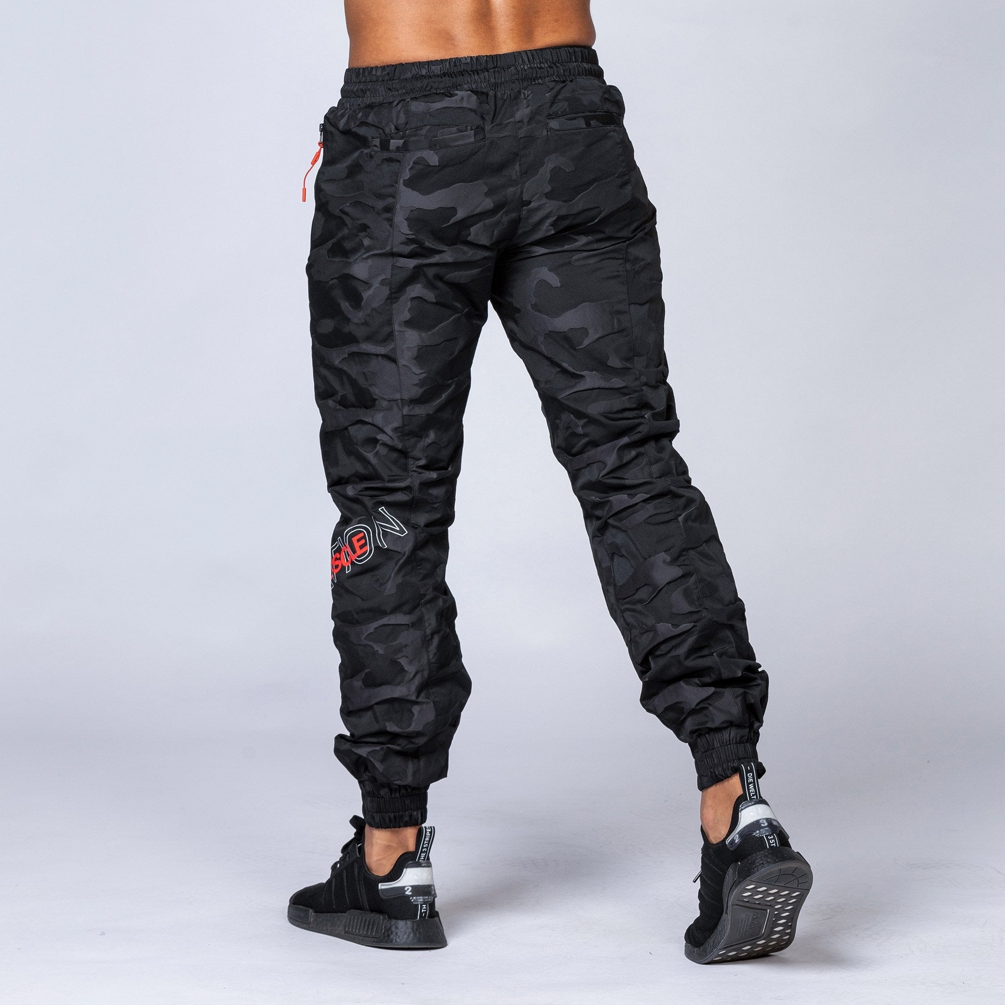 Muscle Nation Tracksuits Unisex Tracksuit Pants - Black Camo