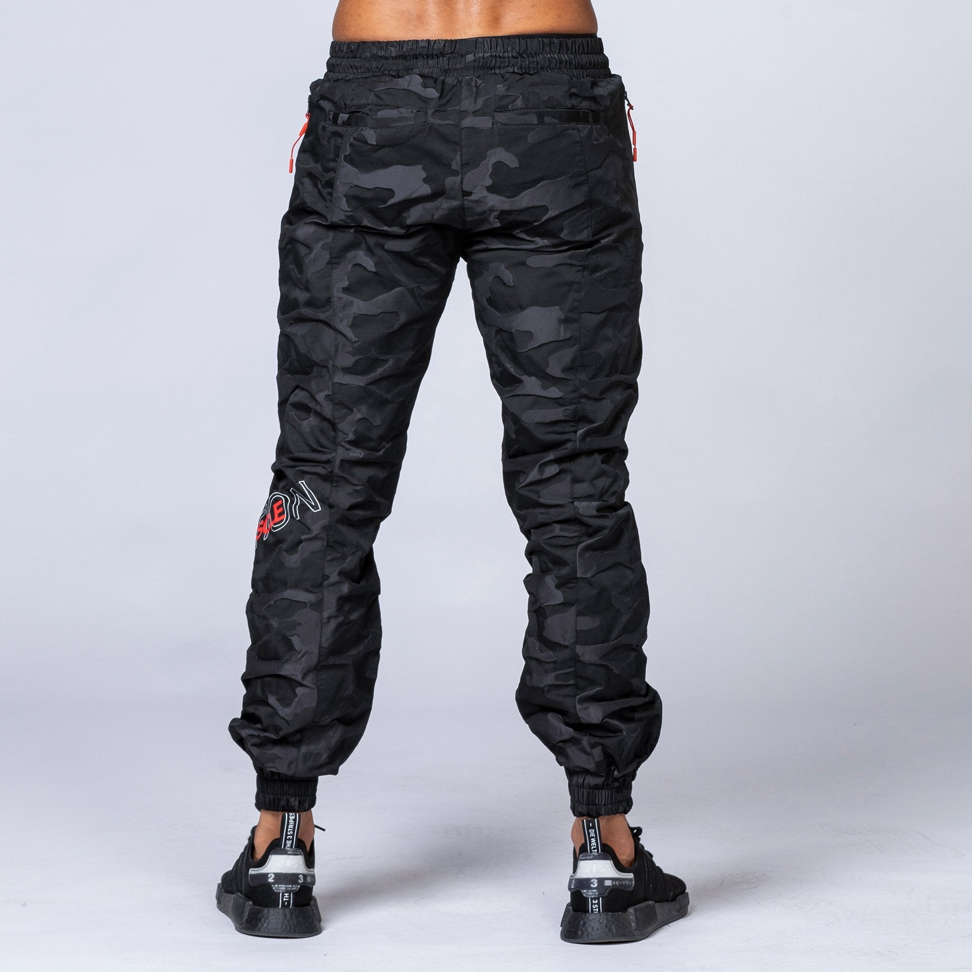 Muscle Nation Tracksuits Unisex Tracksuit Pants - Black Camo